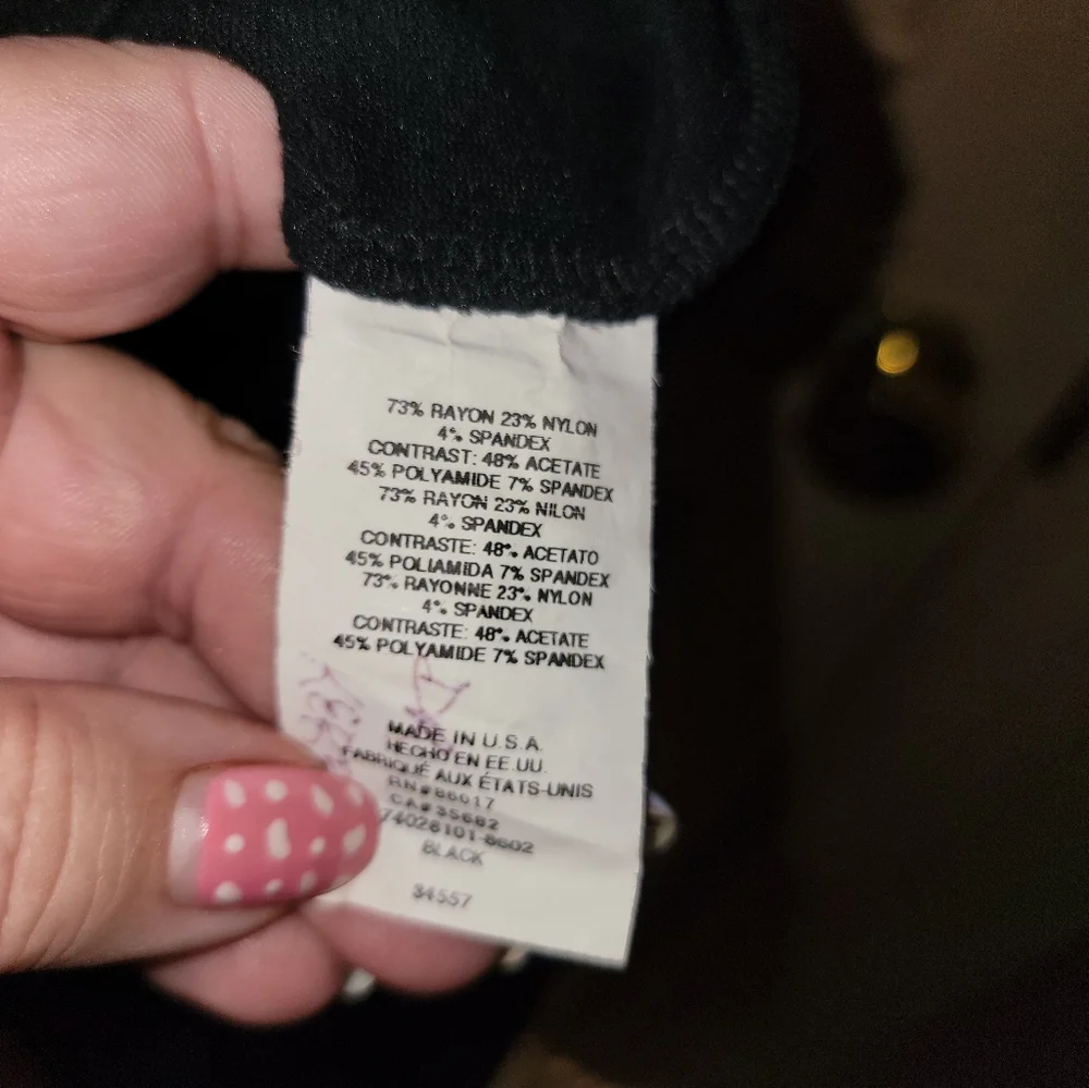 Misses Sz S Bebe Black Dress With Buckle Sleeveless Little Black Dress - Picture 5 of 7